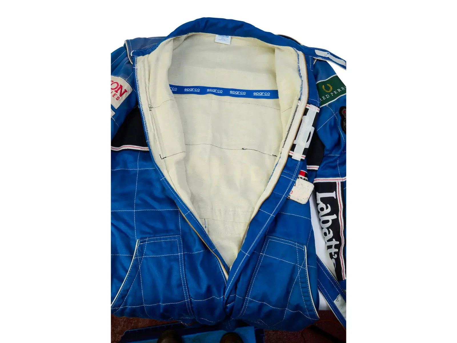 1992 Canon Williams Renault Sparco Formula 1 NIGEL MANSELL’S Race Suit - Image 6
