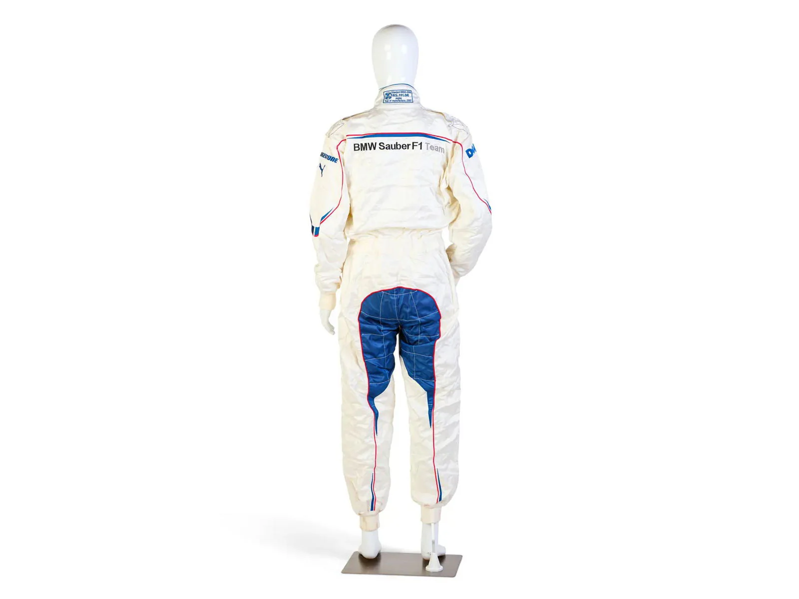 2007 BMW Sauber Formula 1 Puma NIGEL MANSELL’S Race Suit - Image 2