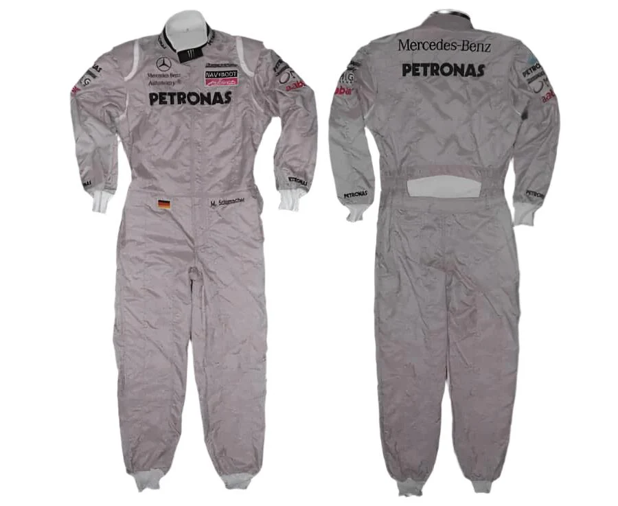 2010 Michael Schumacher Mercedes Benz F1 Embroiderd Race Suit - Image 6