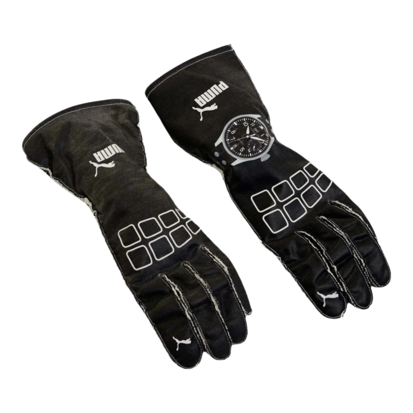 2013 Lewis Hamilton Mercedes AMG Petronas F1 Race Gloves