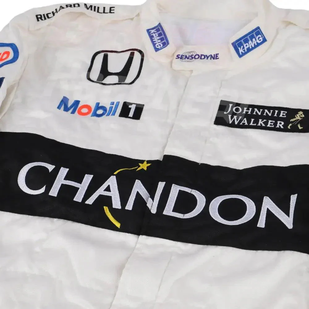 2016 Fernando Alonso McLaren F1 Team Race Suit - Image 3