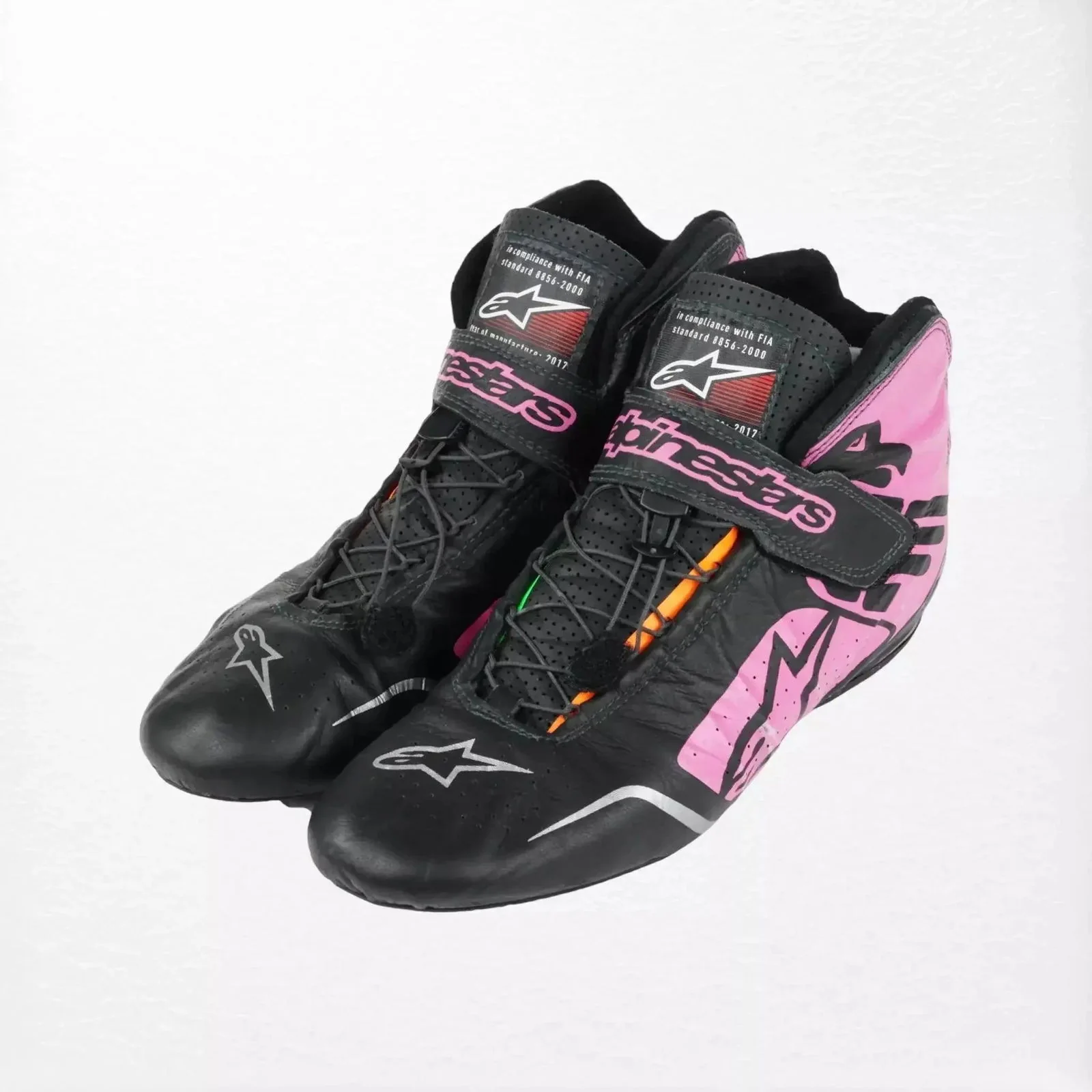2017 Sergio Perez Alpinestars F1 Race Boots - Image 2