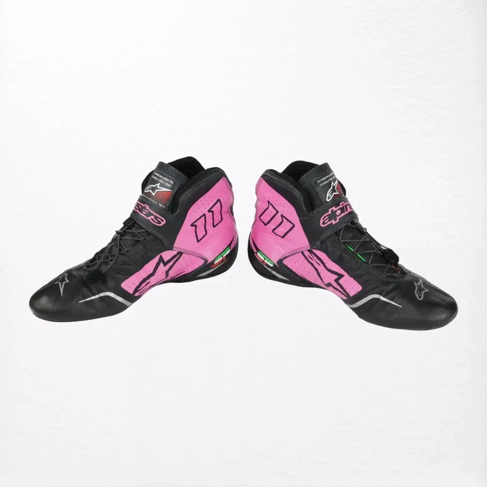 2017 Sergio Perez Alpinestars F1 Race Boots - Image 3