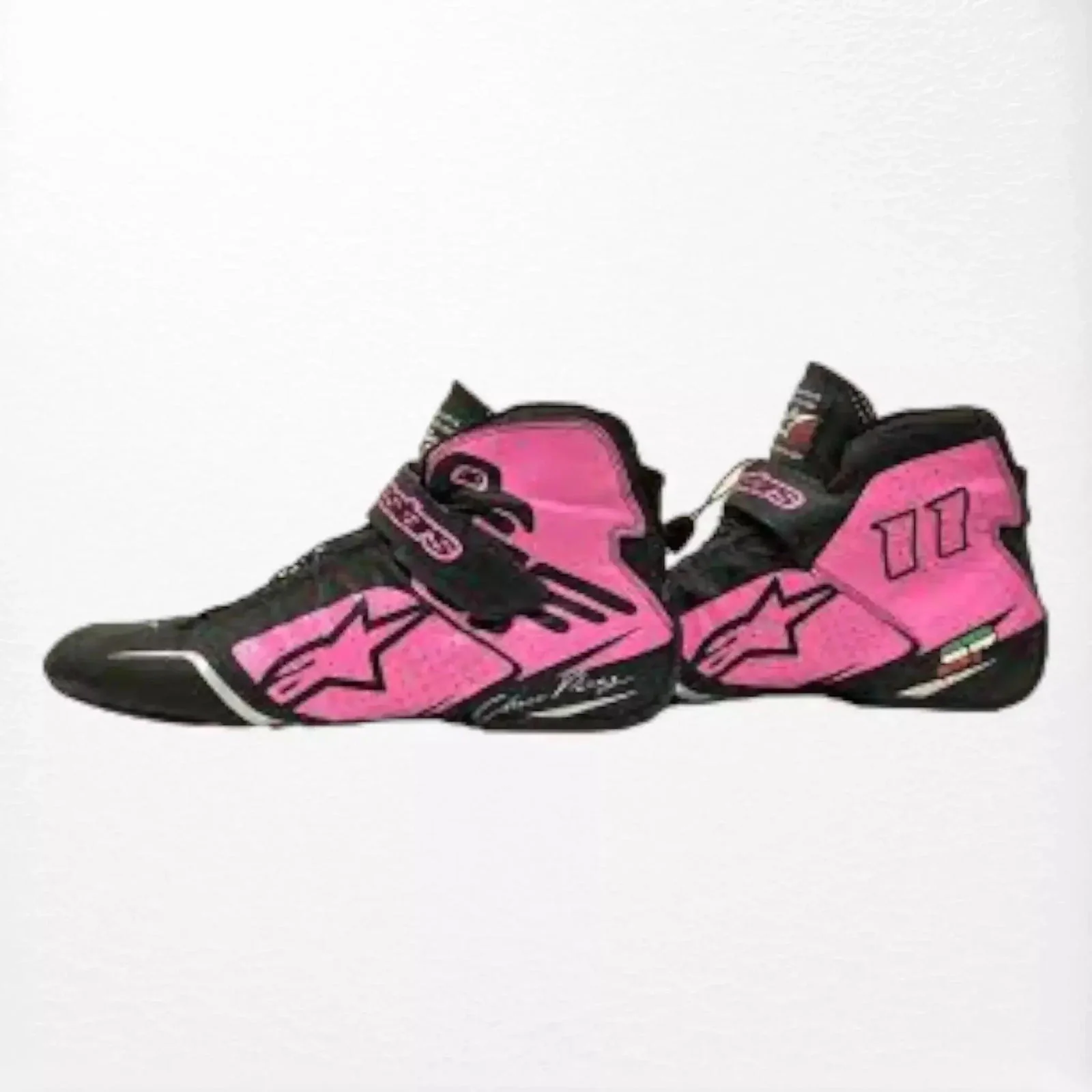 2017 Sergio Perez Alpinestars F1 Race Boots - Image 4