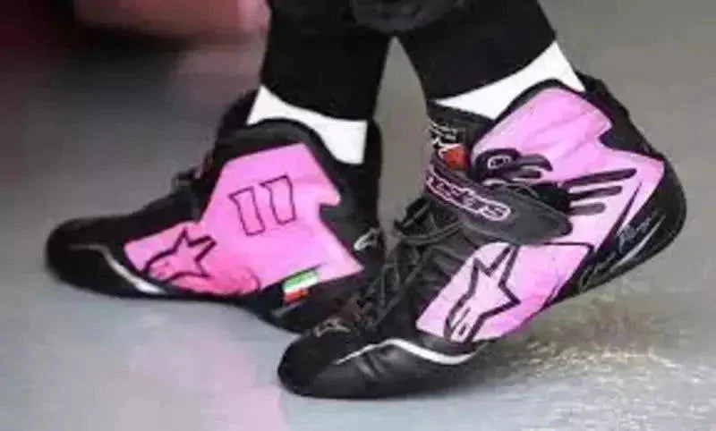 2017 Sergio Perez Alpinestars F1 Race Boots - Image 6