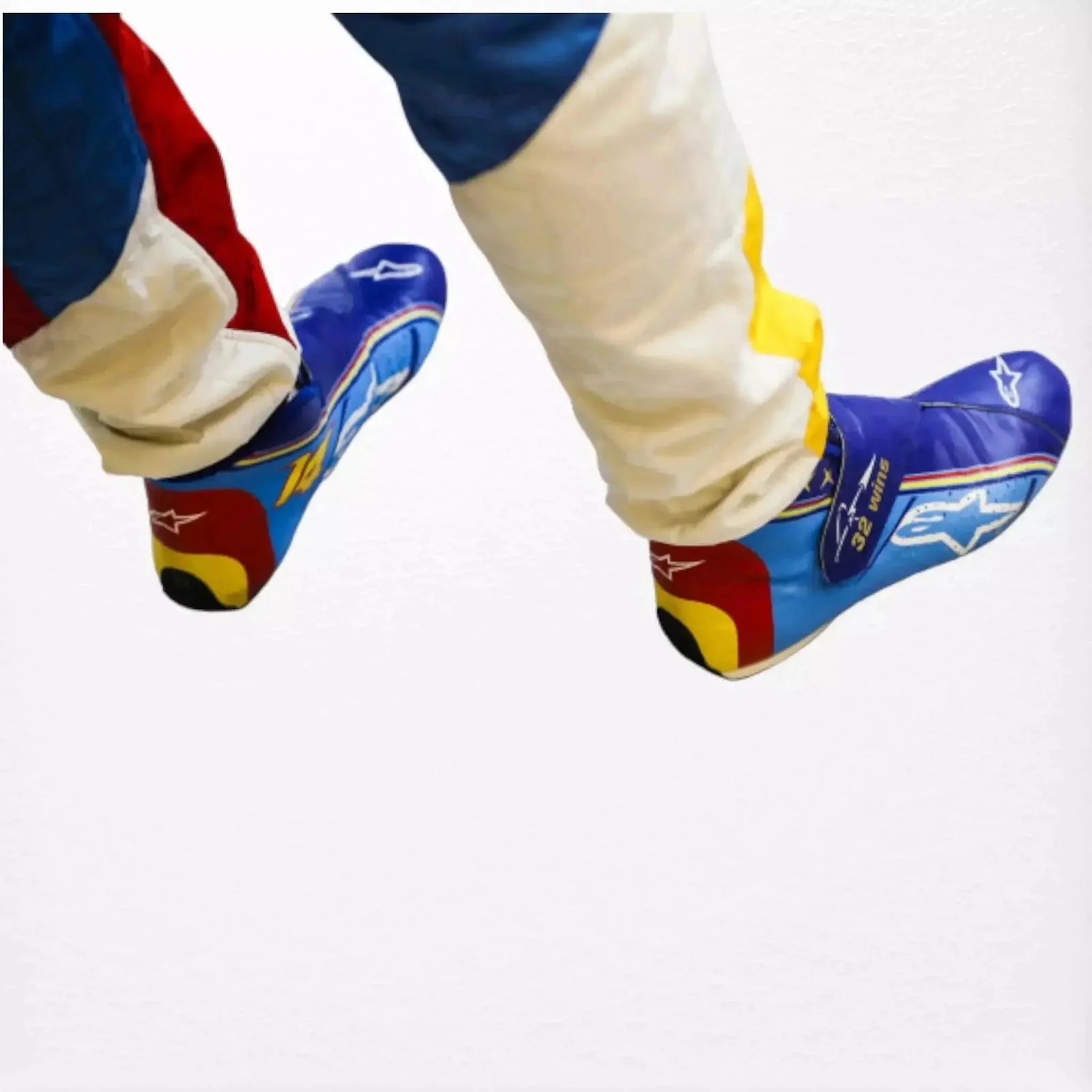 2018 Fernando Alonso 300GP Racing shoes | F1 Round 7 - Image 3