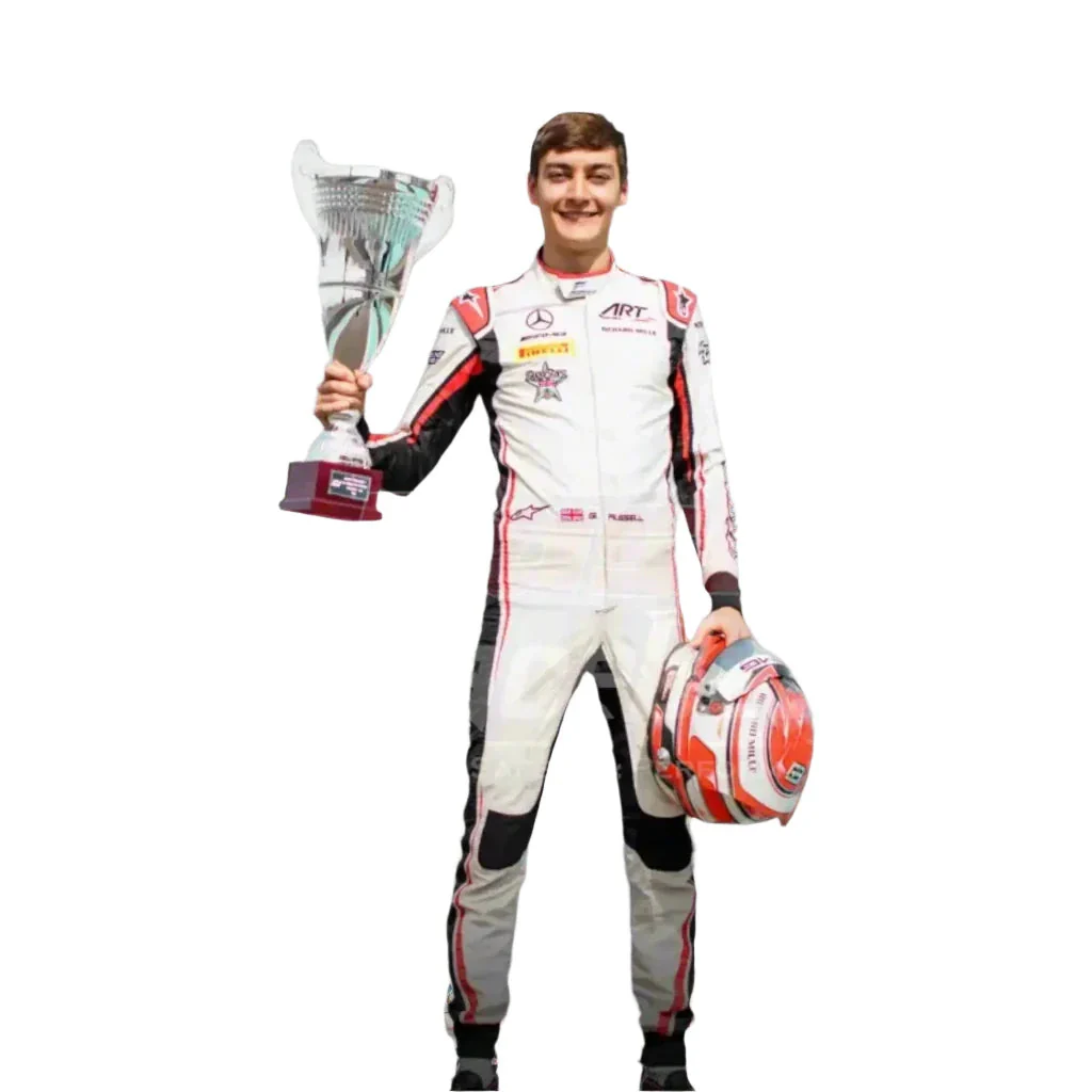 2018 George Russell Mercedes AMG F1 Race Suit - Image 2