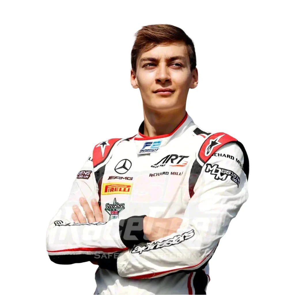 2018 George Russell Mercedes AMG F1 Race Suit - Image 3