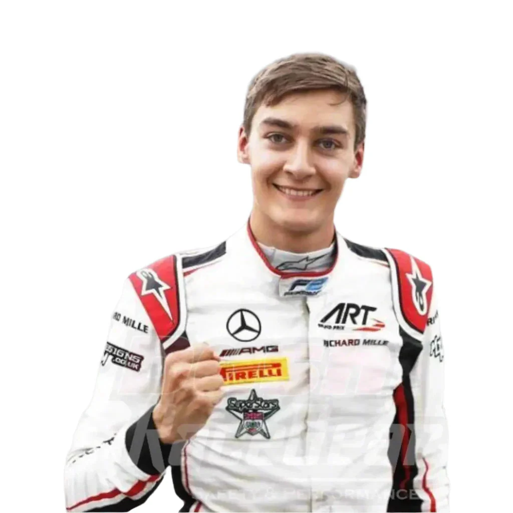 2018 George Russell Mercedes AMG F1 Race Suit - Image 4