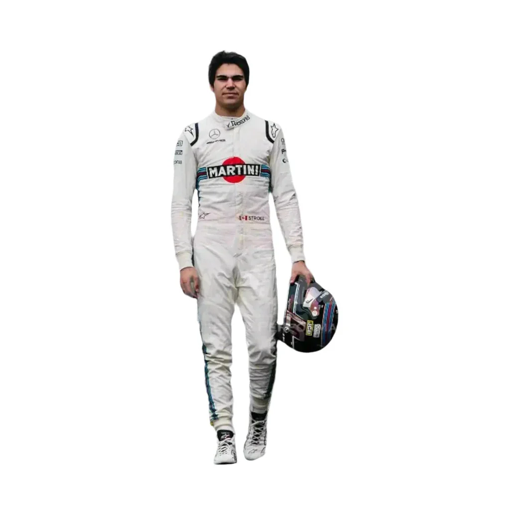 2018 Lance Stroll Williams Martini F1 Race Suit - Image 3