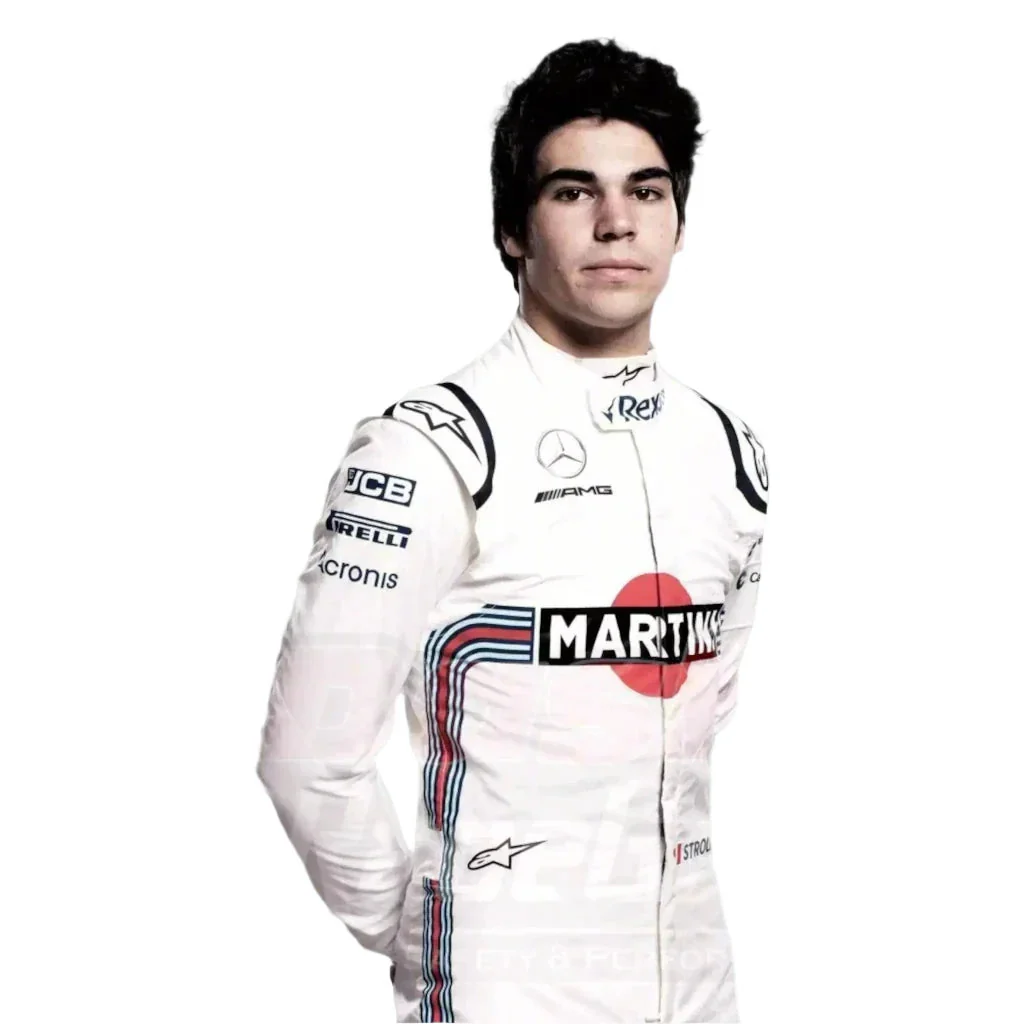 2018 Lance Stroll Williams Martini F1 Race Suit - Image 4