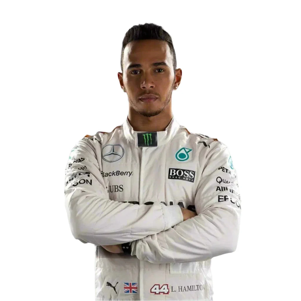 2018 LEWIS HAMILTON MERCEDES AMG F1 RACE SUIT - Image 3
