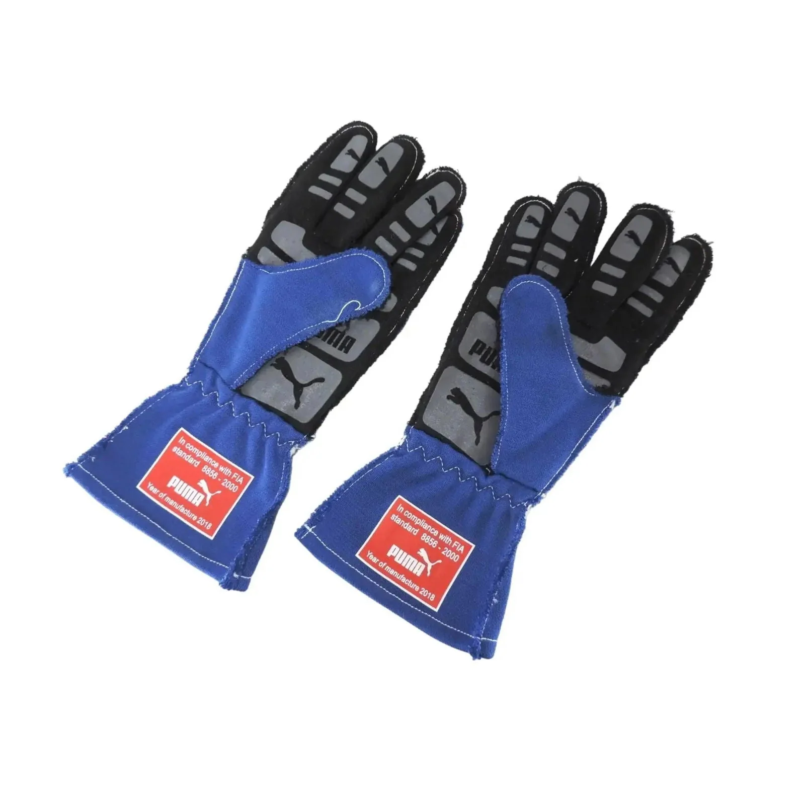 2018 Mercedes AMG Valtteri Bottas Formula One Race Gloves - Image 2