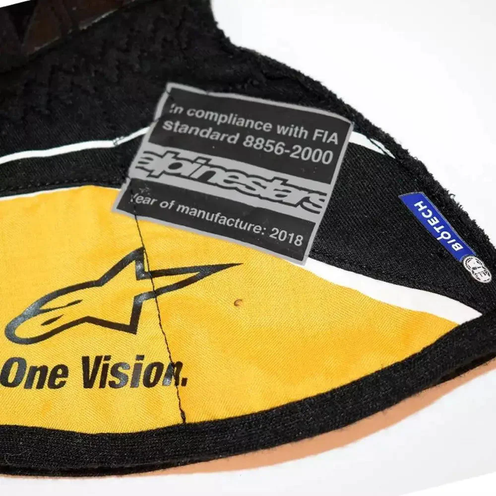 2018 Nico Hulkenberg Renault Formula 1 Race Gloves - Image 3