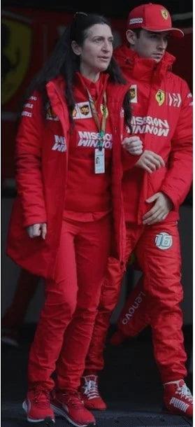 2019 Charles Leclerc Ferrari F1 WINTER JACKET - Image 3