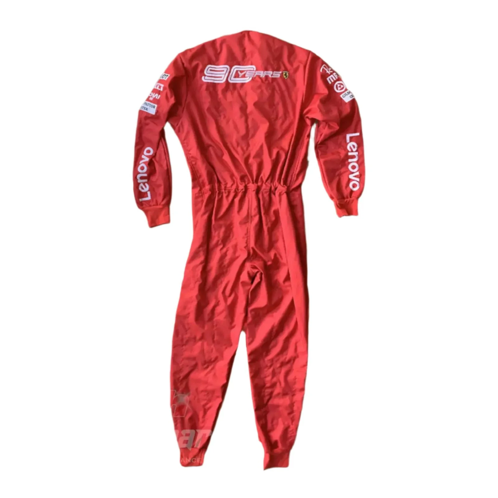 2019 Charles Leclerc Scuderia Ferrari 90 Years Embroided Racing Suit - Image 2