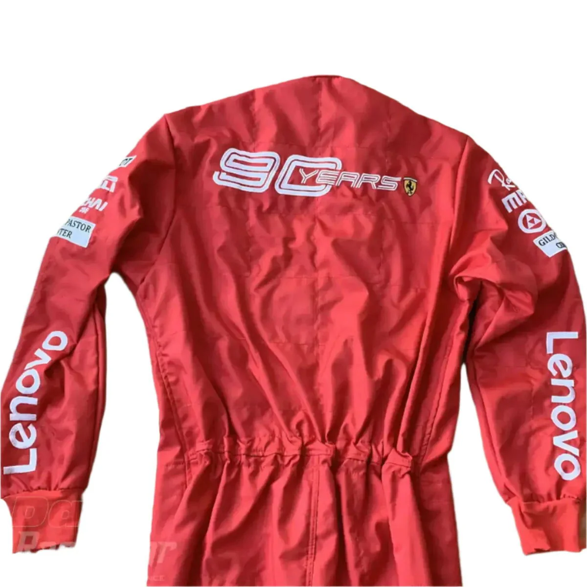 2019 Charles Leclerc Scuderia Ferrari 90 Years Embroided Racing Suit - Image 4