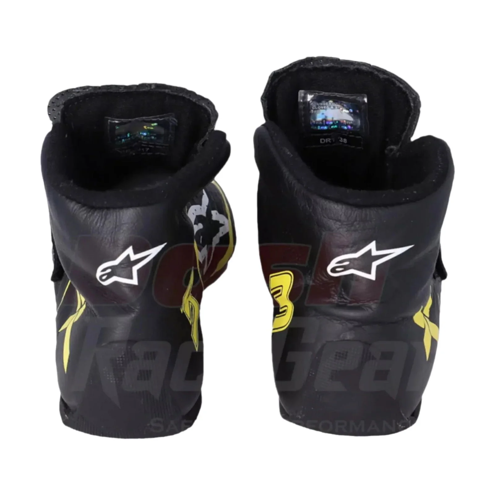 2019 DANIEL RICCIARDO RENAULT F1 RACE BOOTS - Image 2