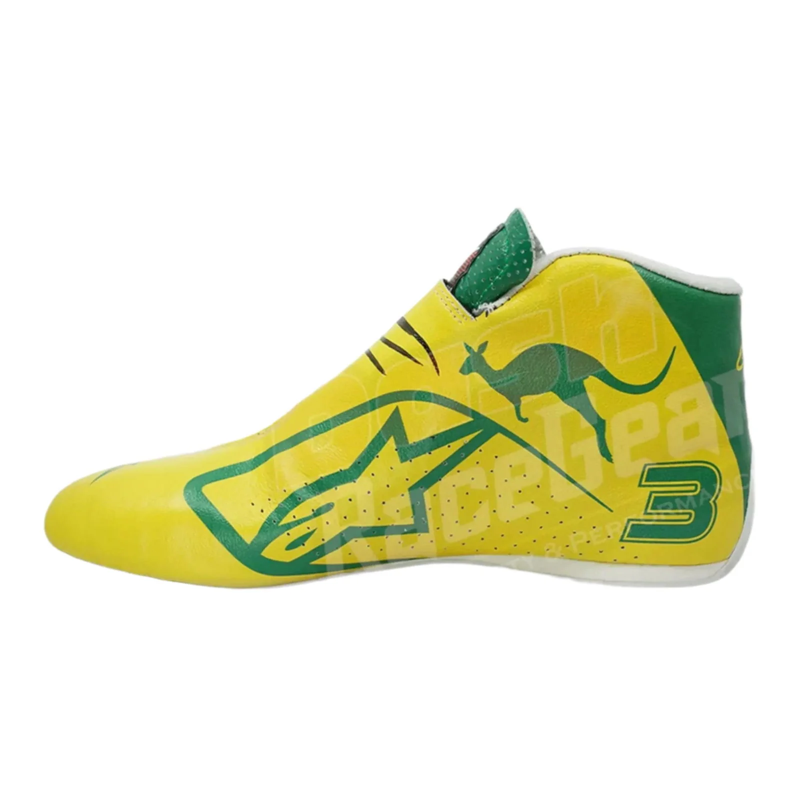 2019 DANIEL RICCIARDO RENAULT F1 RACE BOOTS - AUSTRALIAN GRAND PRIX - Image 2