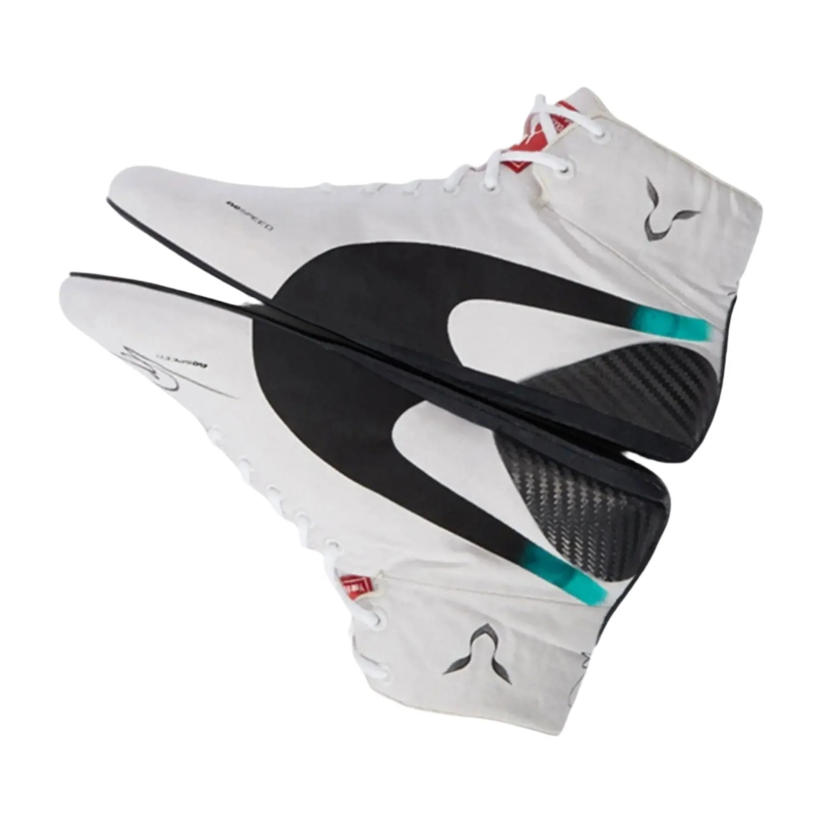 2019 Lewis Hamilton Mercedes benz AMG Puma F1 Boots - Image 2