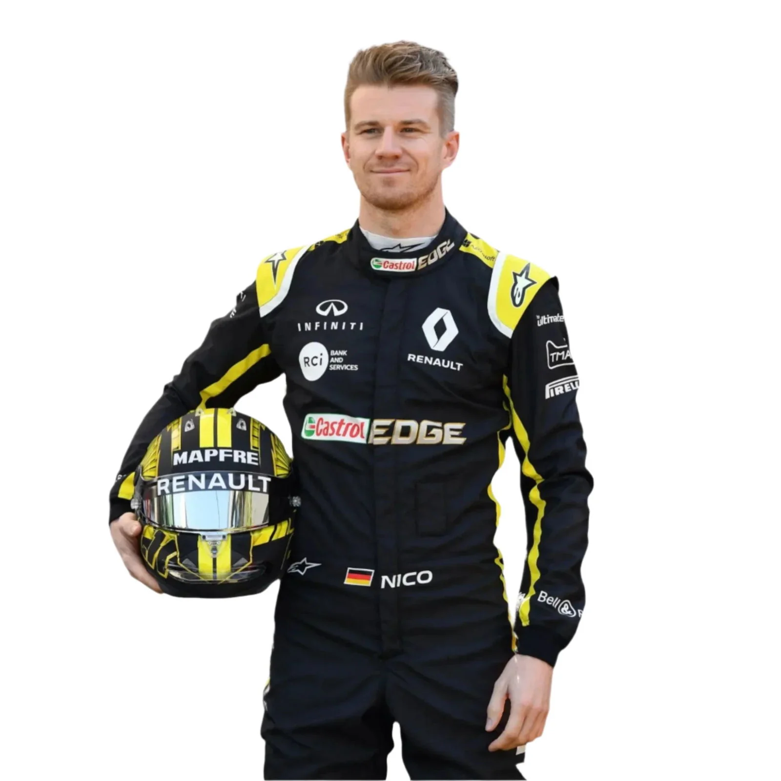2019 Nico Hülkenberg Race Suit | Renault F1 Team - Official Merchandise - Image 2