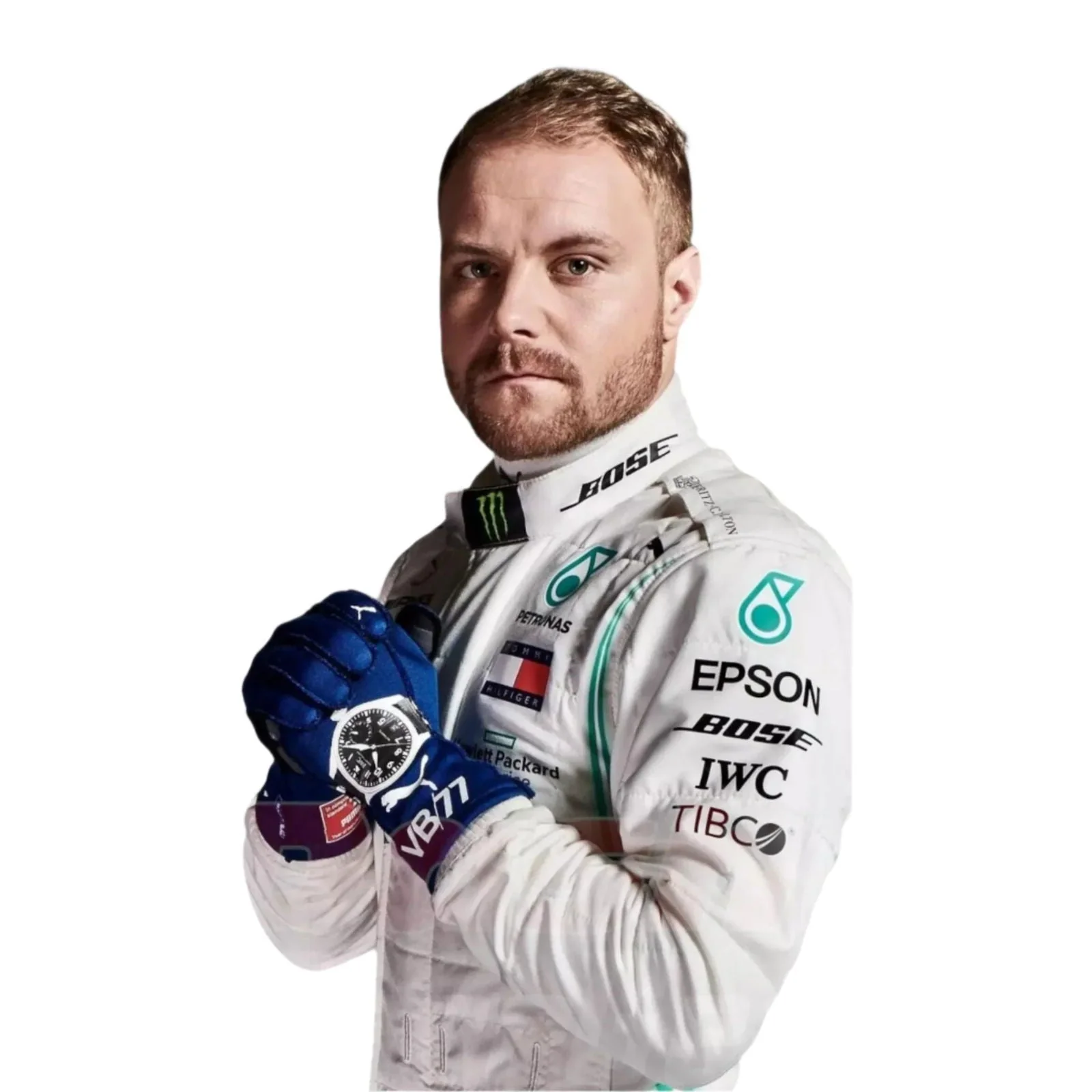 2019 Valtteri Bottas Mercedes AMG F1 Race Suit - Image 5