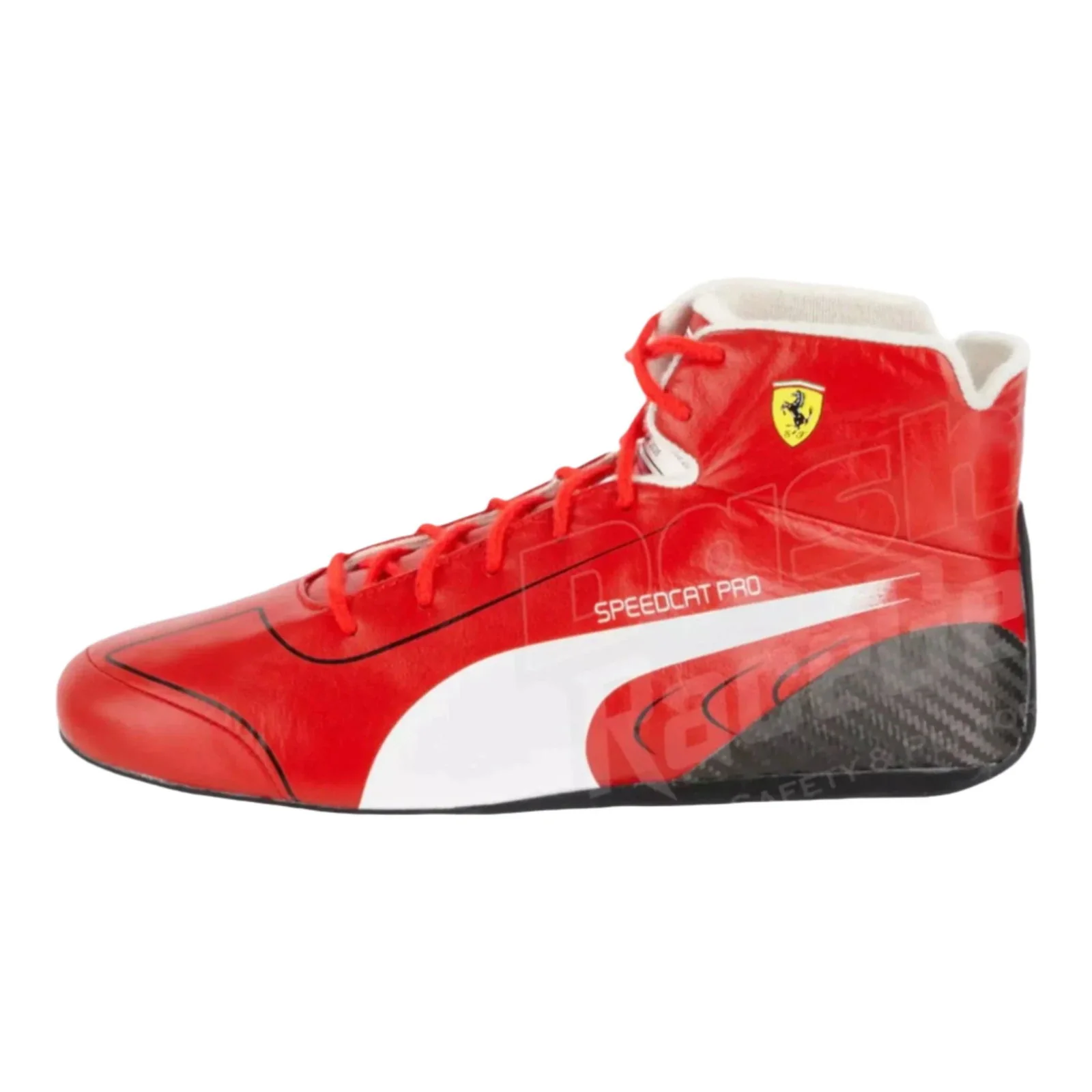 2020 Charles Leclerc Scuderia Ferrari F1 Race Boots - Image 2