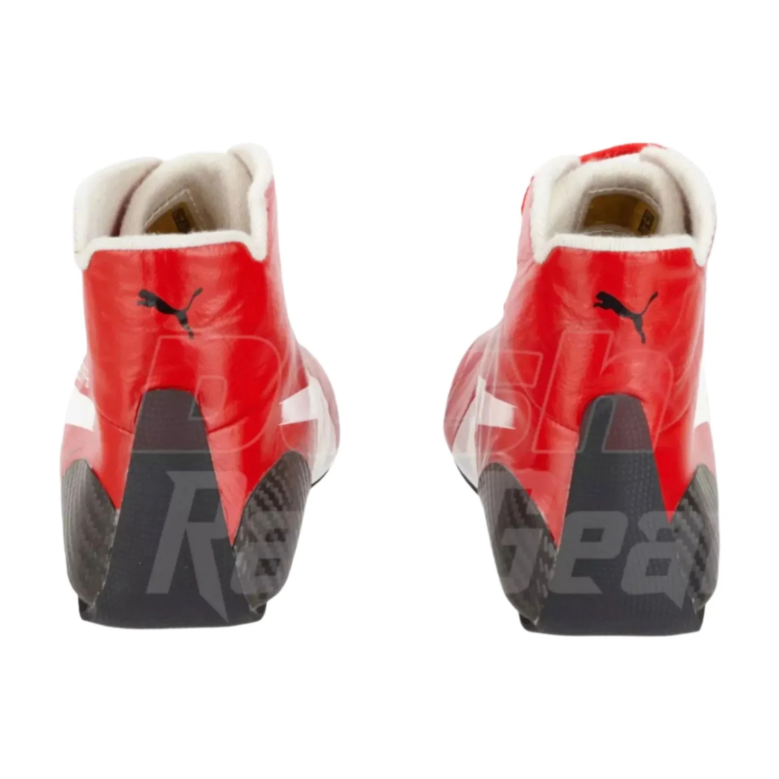 2020 Charles Leclerc Scuderia Ferrari F1 Race Boots - Image 3
