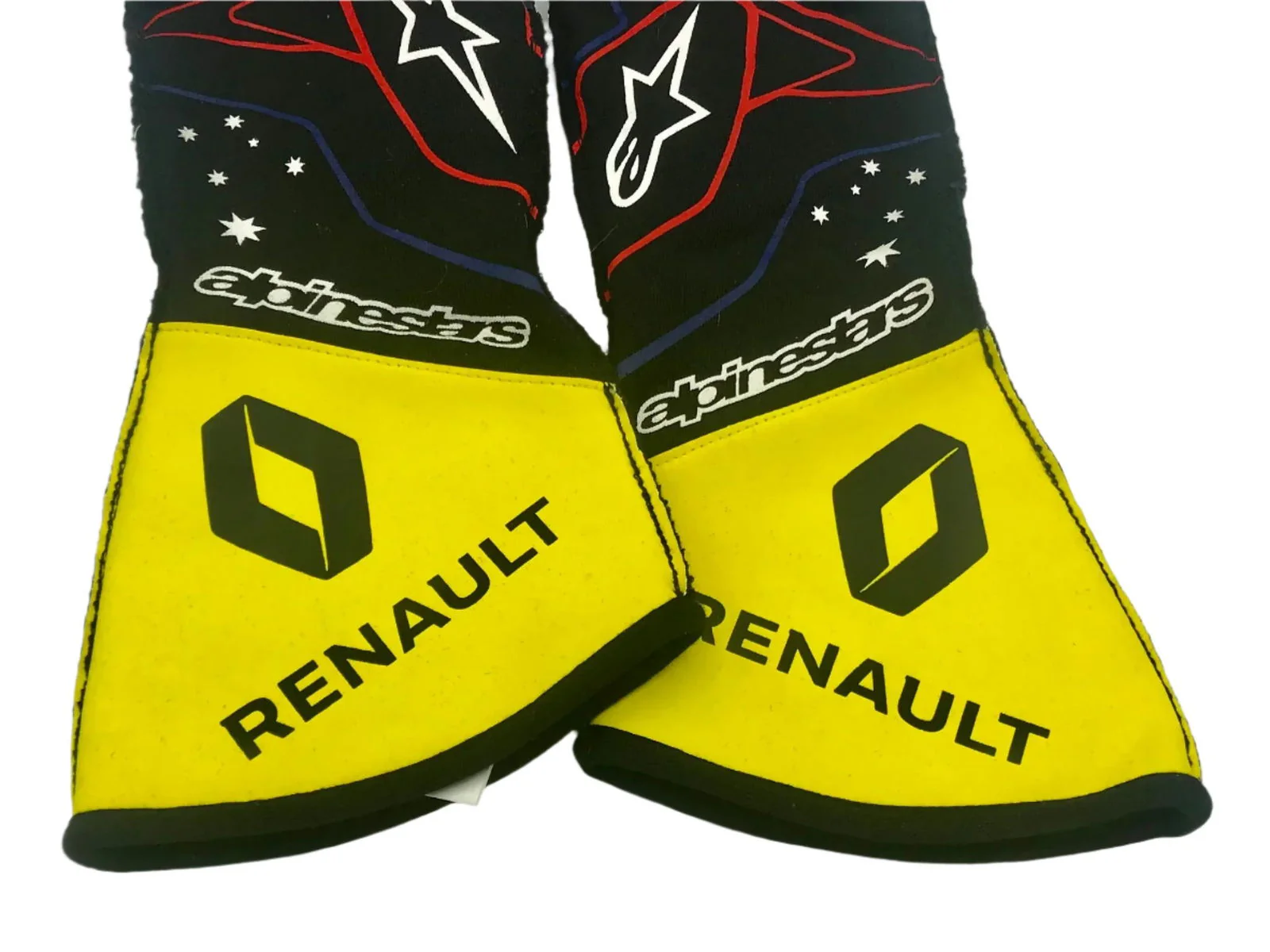 2020 Daniel Ricciardo Renault Race Gloves - Image 3