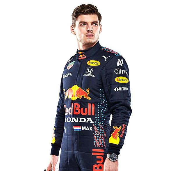 2021 Max Verstappen Red Bull Honda Racing Suit