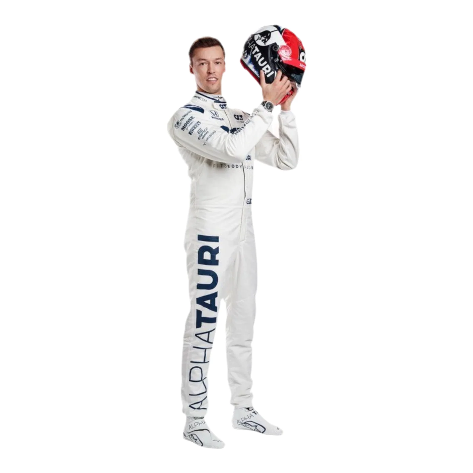 2020 Pierre Gasly Alpha Tauri Race Suit - Abu Dhabi GP - Image 4