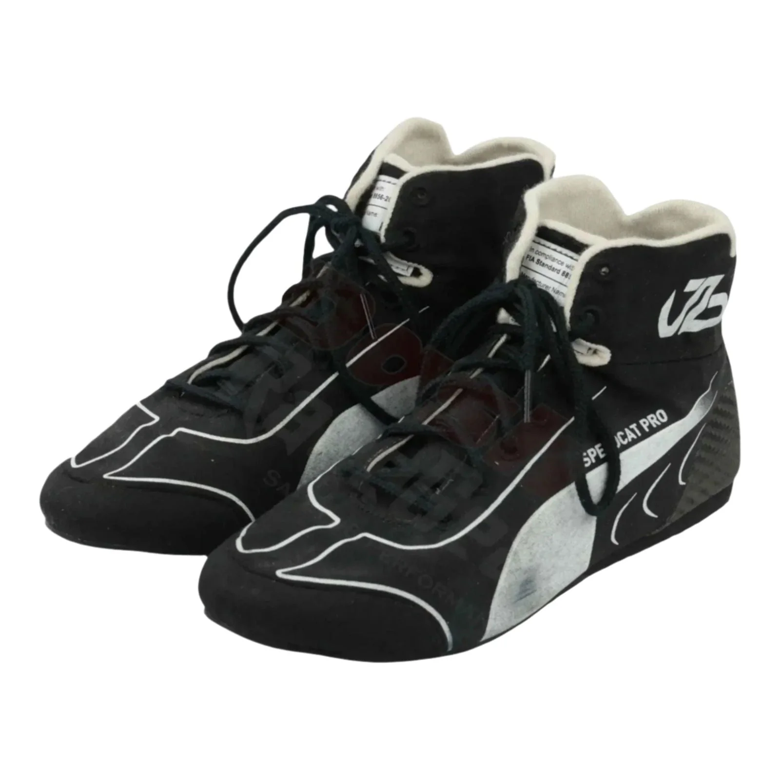 2020 Valtteri Bottas Mercedes AMG Petronas F1 Race Boots - Image 2