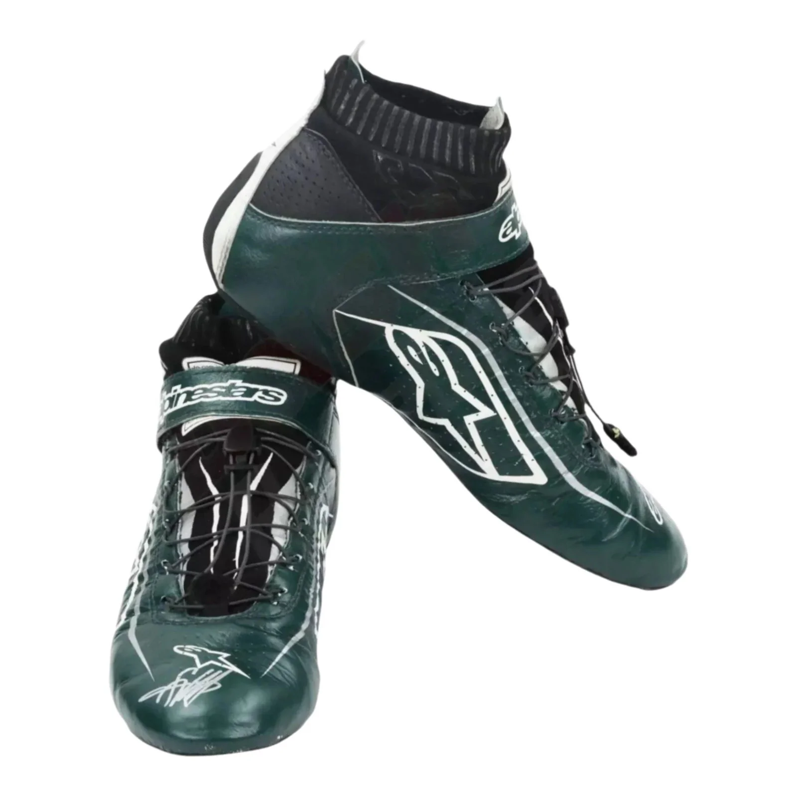 2021 Lance Stroll Aston Martin Alpinestar F1 Race Shoes