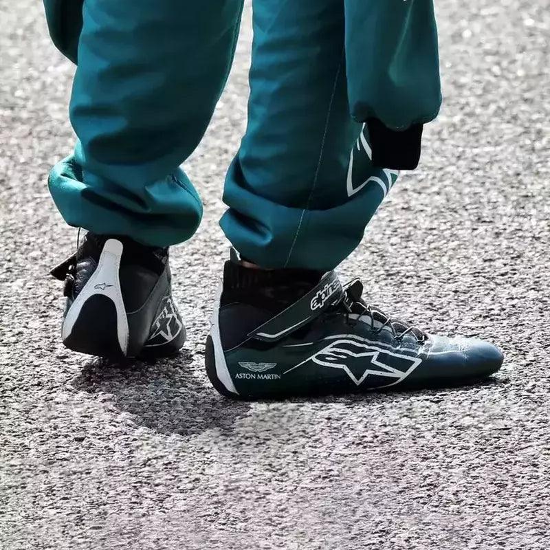 2021 Lance Stroll Aston Martin Alpinestar F1 Race Shoes - Image 4