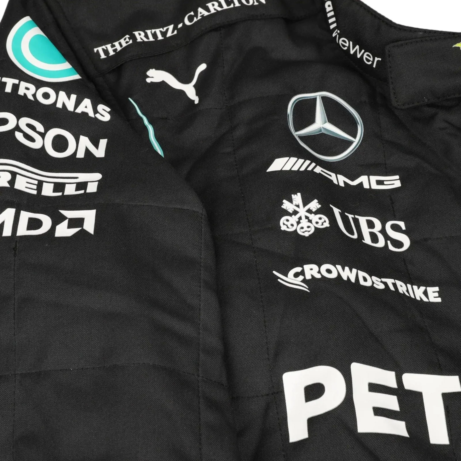 2021 Lewis Hamilton Mercedes-AMG Petronas F1 Team Replica Race Suit - Image 3