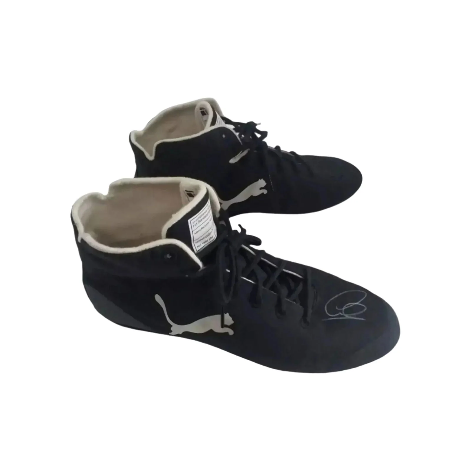 2021 Mercedes AMG Lewis Hamilton F1 Race Boots - Image 4
