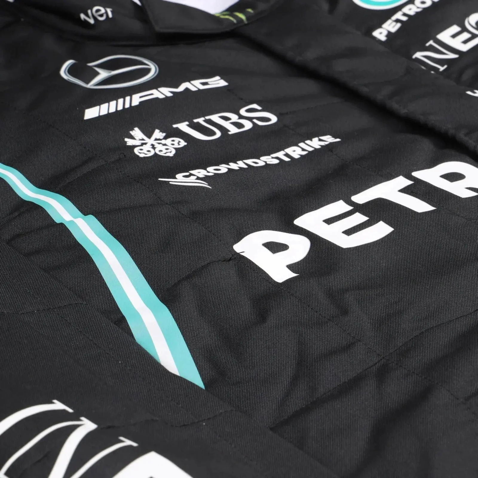 2021 Valtteri Bottas Mercedes-AMG Petronas F1 Team Replica Race Suit - Image 3