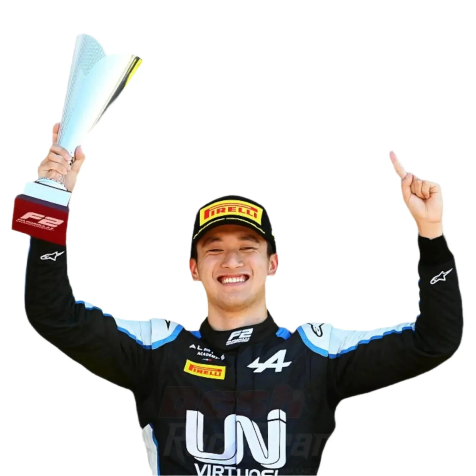 2021 Zhou Guanyu Formula 2 Race Suit - Image 4