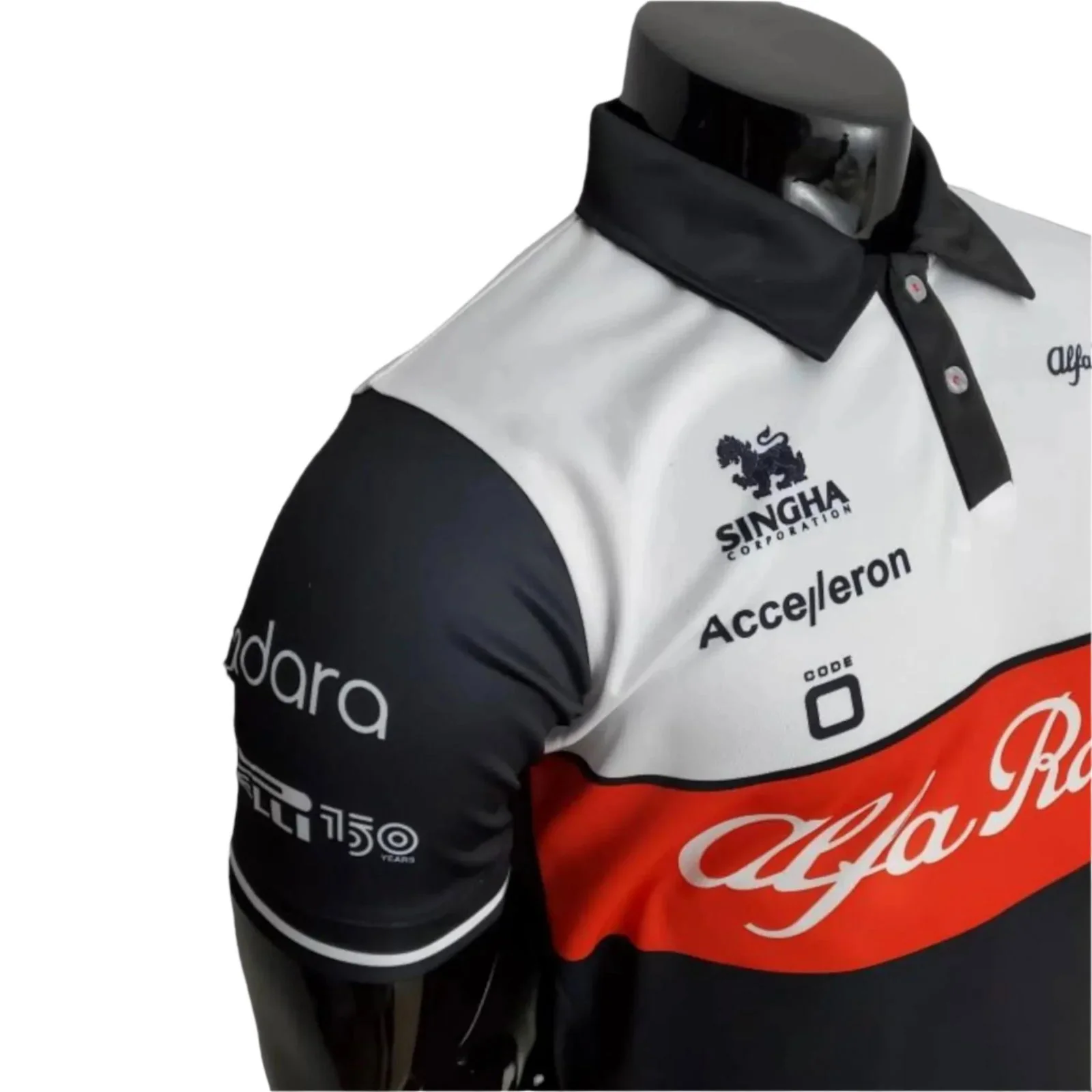 2022 Alfa Romeo Formula One Polo Shirt - Image 3