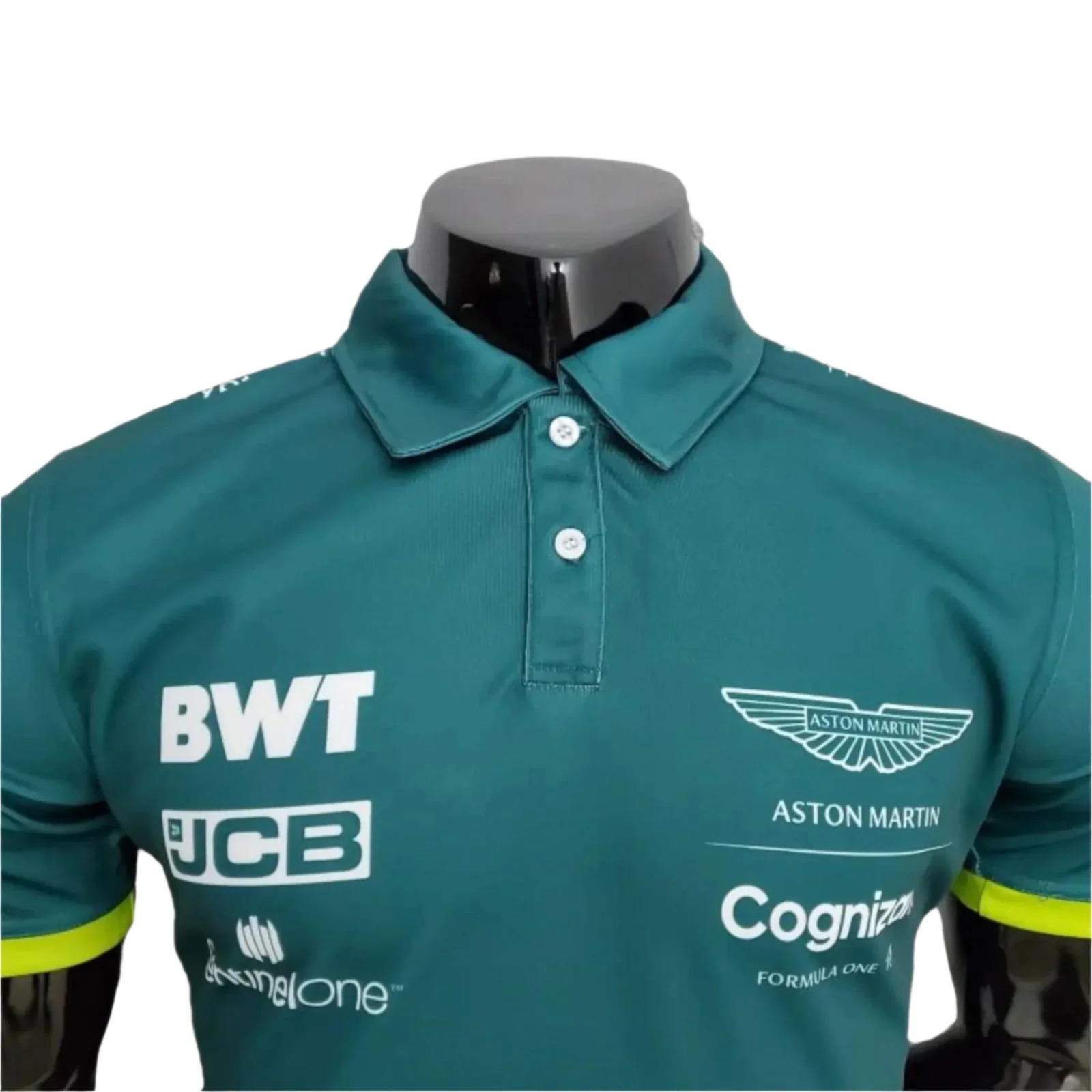 2022 Aston Martin Formula One Polo Shirt - Image 3