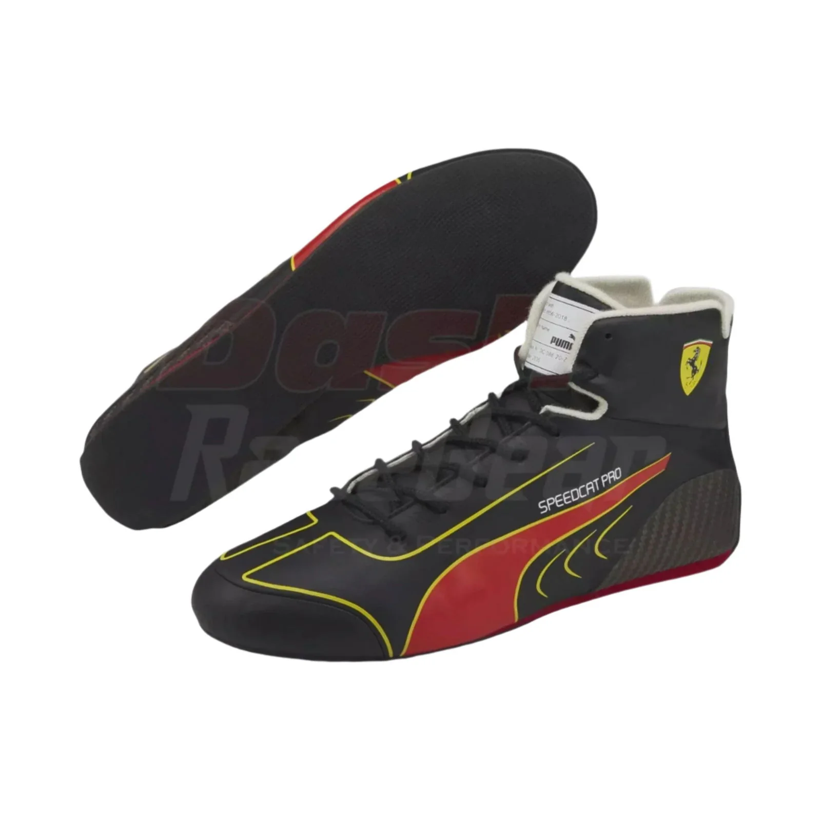 2022 Carlos Sainz Jr Ferrari Scuderia F1 Boots - Image 3