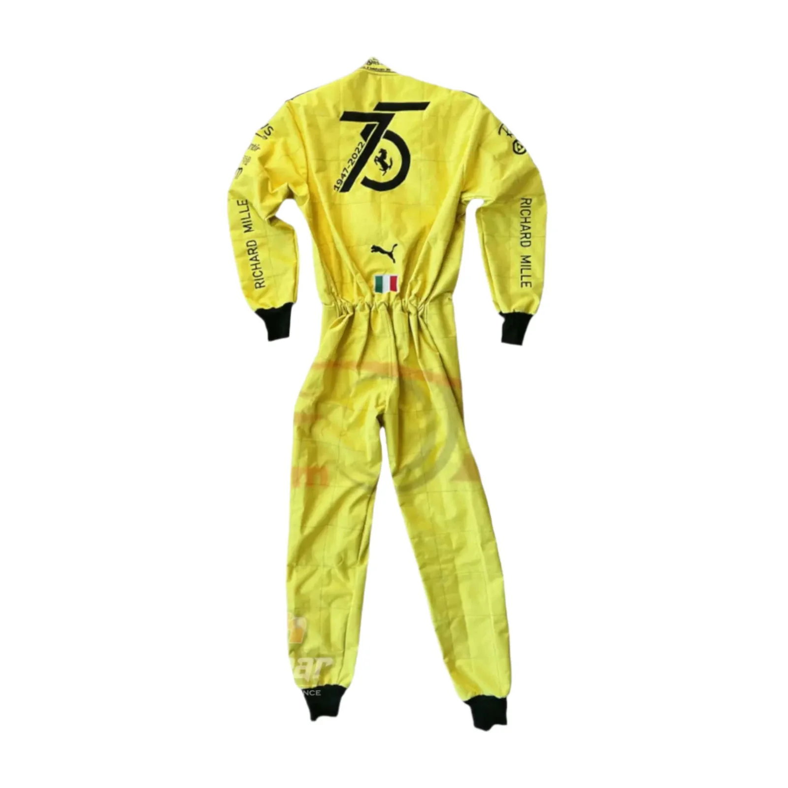2022 Charles Leclerc Ferrari F1 Embroidered Racing Suit - MONZA GP - Image 3