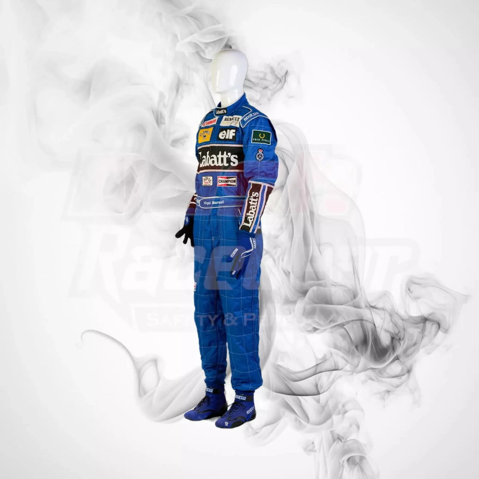 2022 Goodwood Festival of Speed NIGEL MANSELL’S Race Suit - Image 3