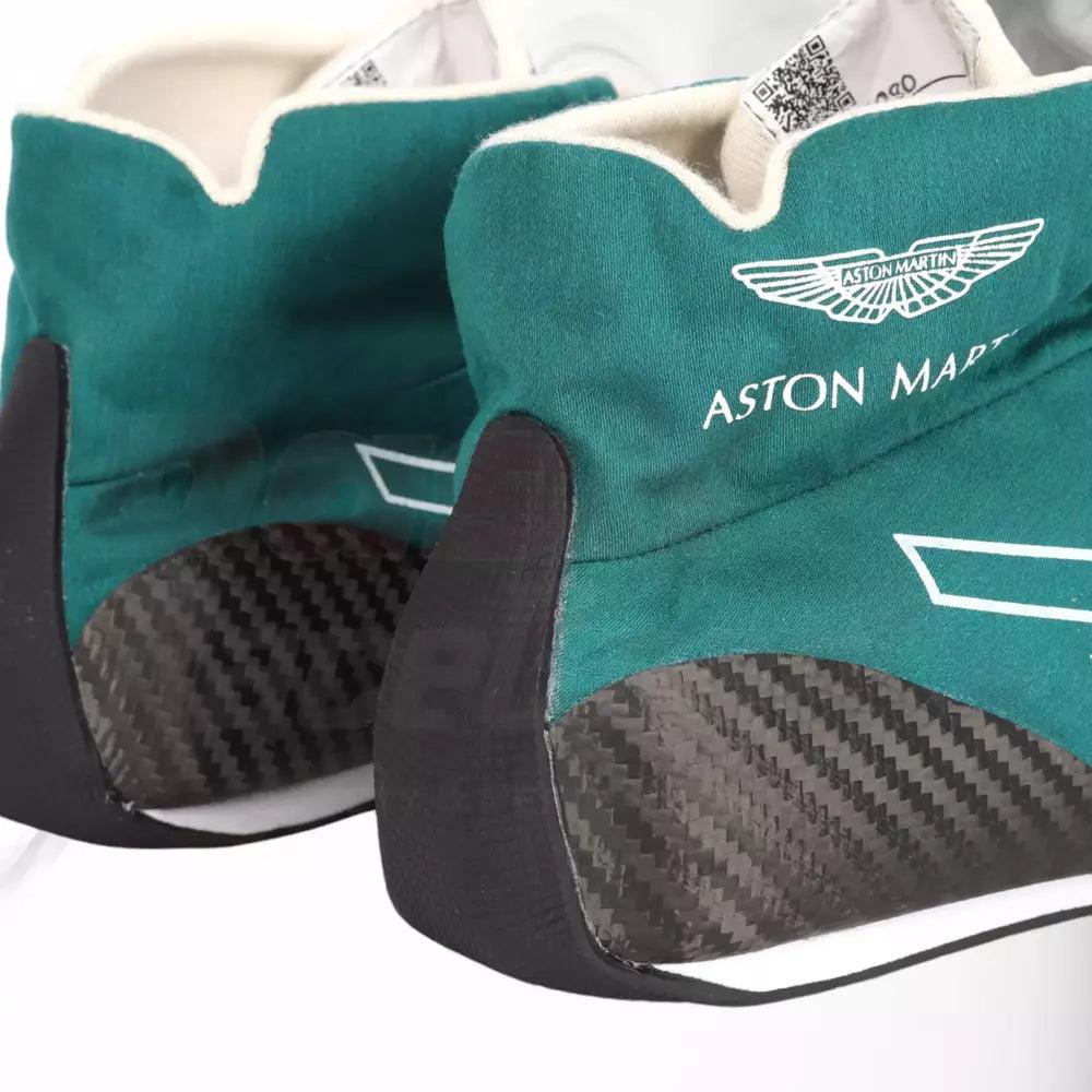 2022 Lance Stroll Aston Martin F1 Race Shoes - Dutch GP - Image 3