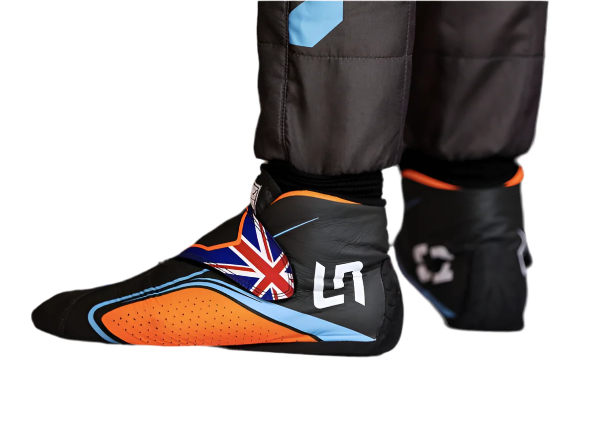 2022 Lando Norris McLaren F1 Race Boots - Image 4