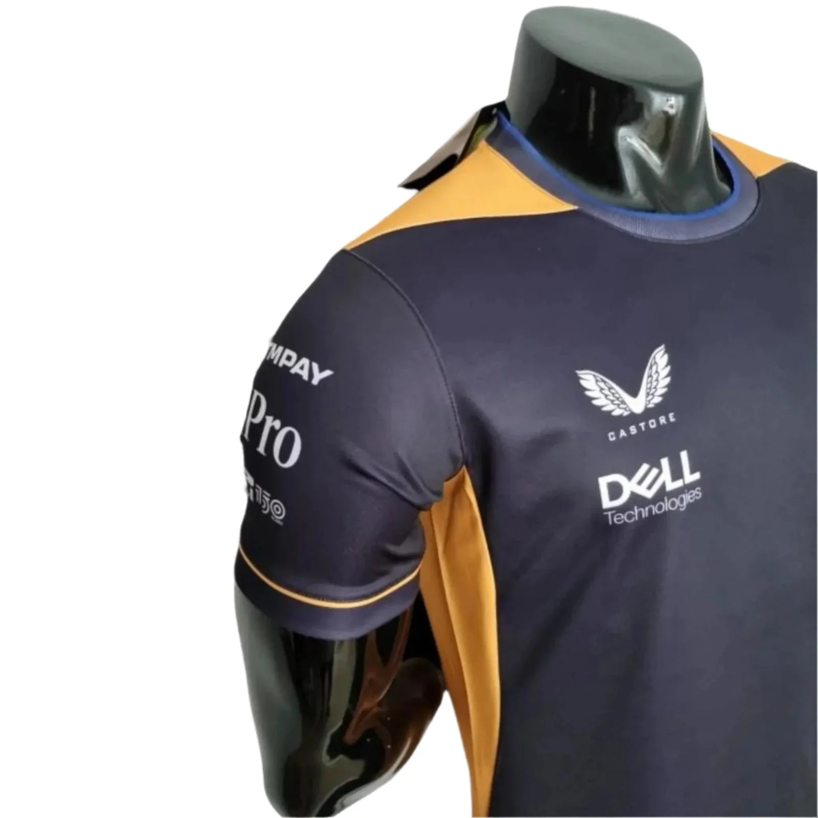 2022 McLaren Daniel Ricciardo Crew Neck F1 T-Shirt - Image 3