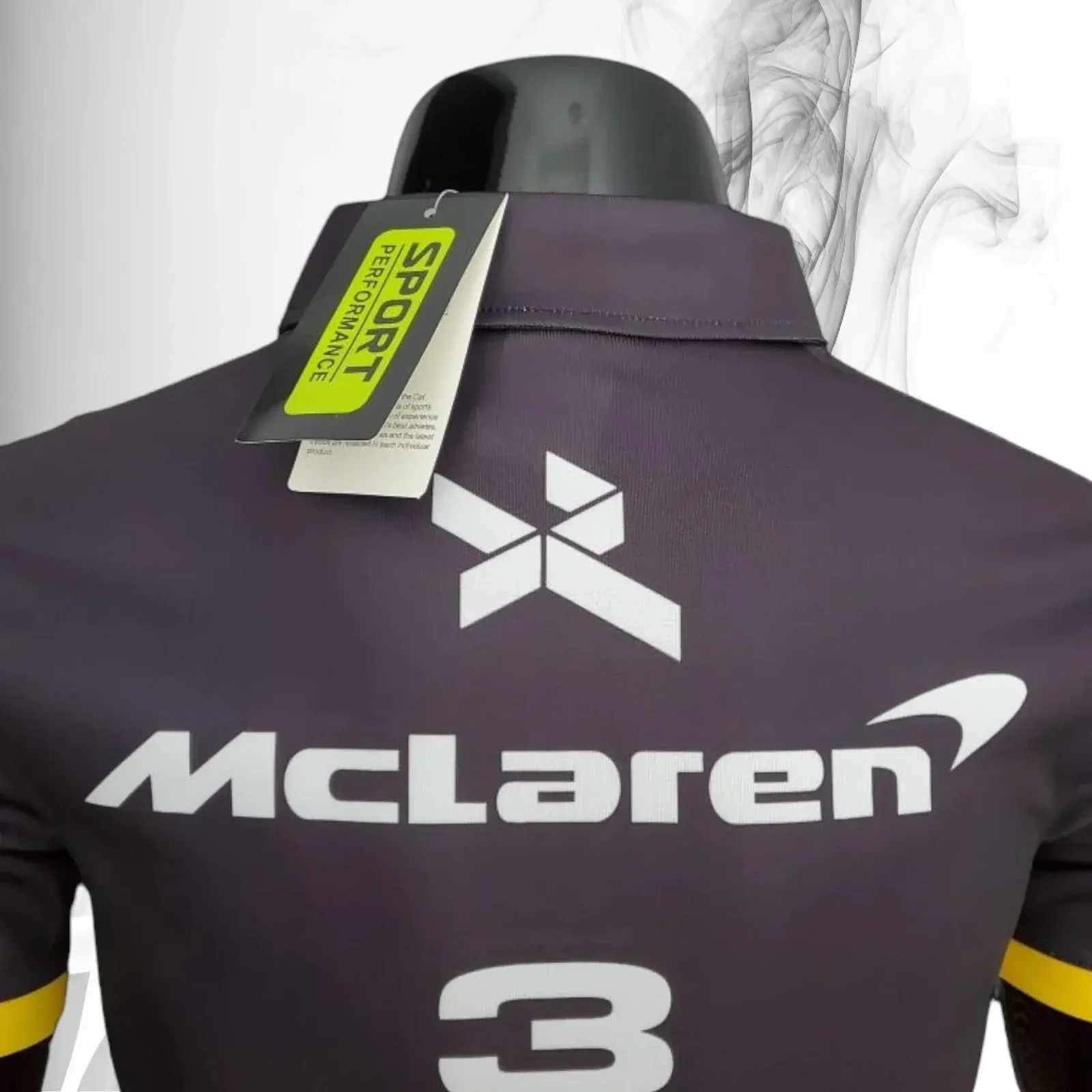 2022 McLaren Daniel Ricciardo Formula One Polo Shirt - Image 4