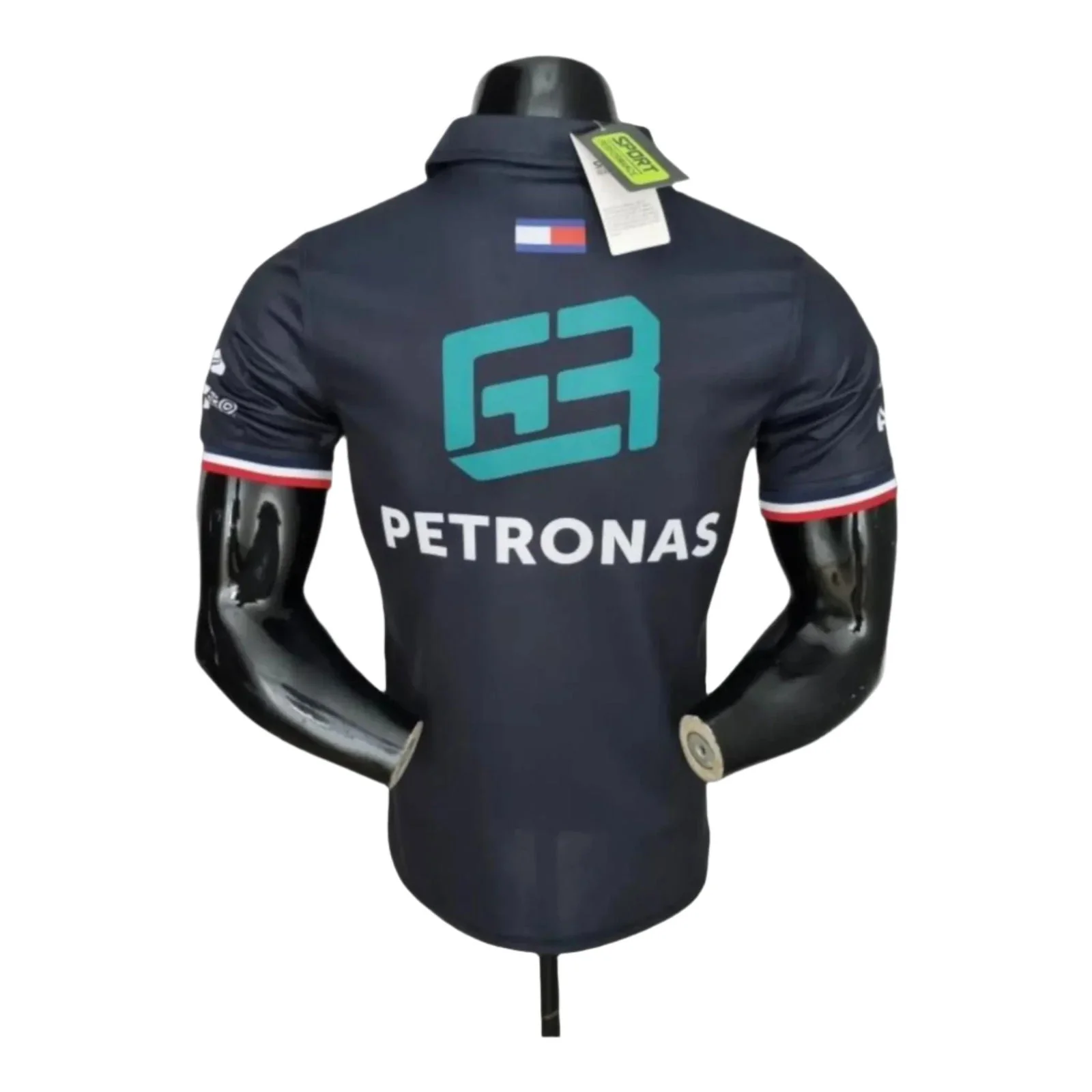 2022 Mercedes-Benz George Russell Polo Shirt - Official F1 Apparel - Image 2