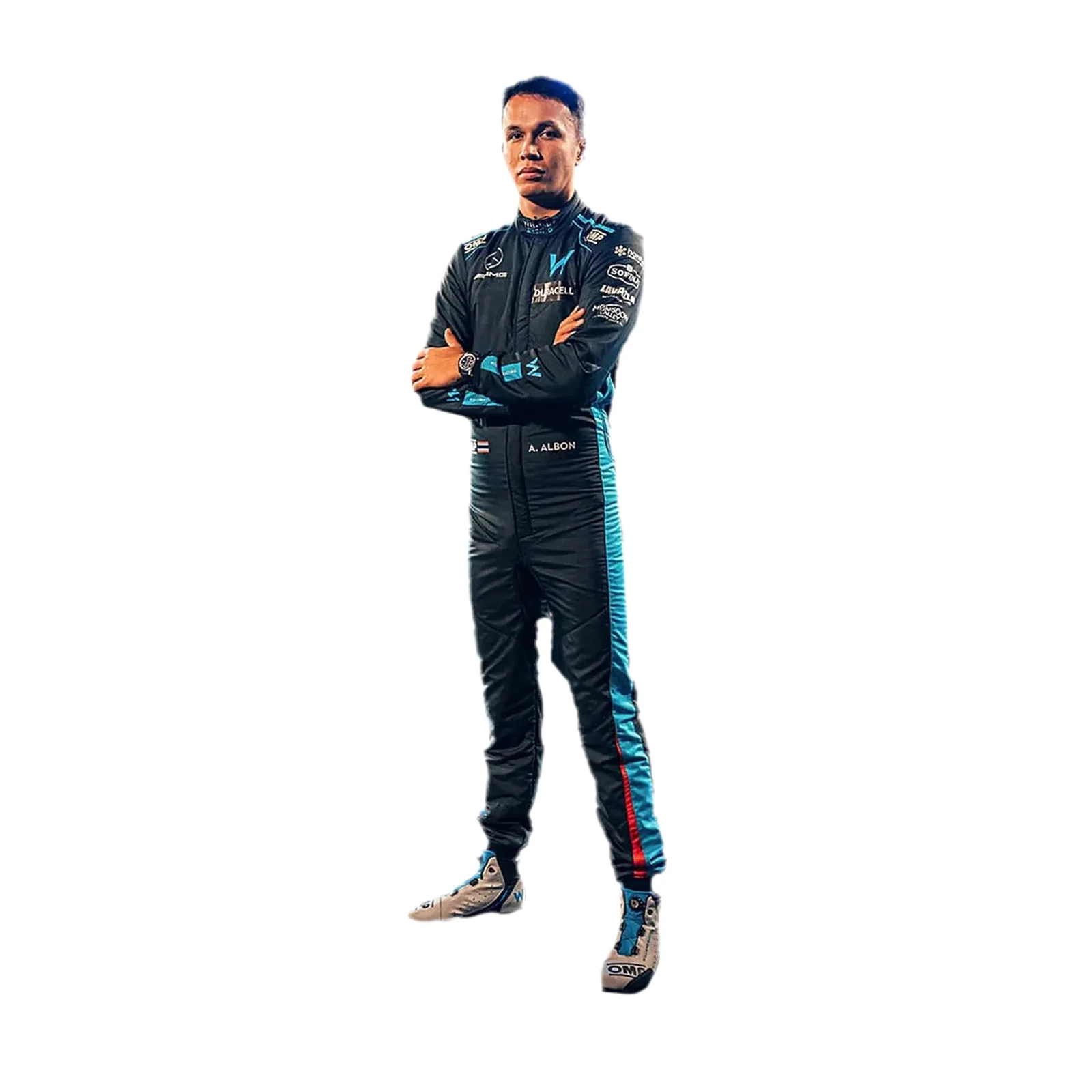 2022 New Alexander Albon F1 Race Suit Williams Racing - Image 3