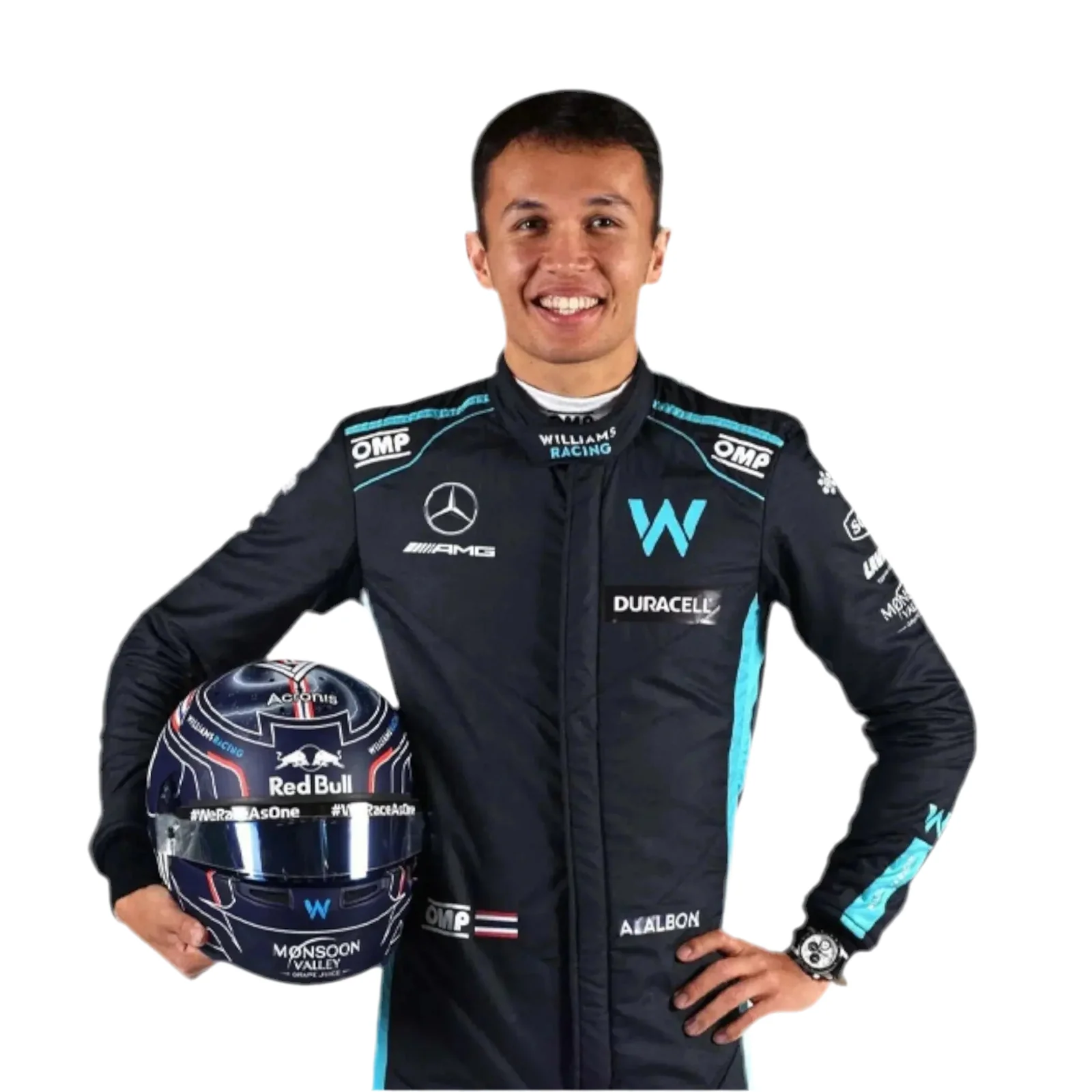 2022 New Alexander Albon F1 Race Suit Williams Racing - Image 5